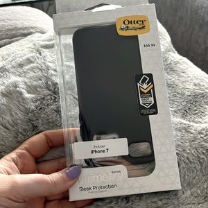 Black Otterbox iPhone 7 case